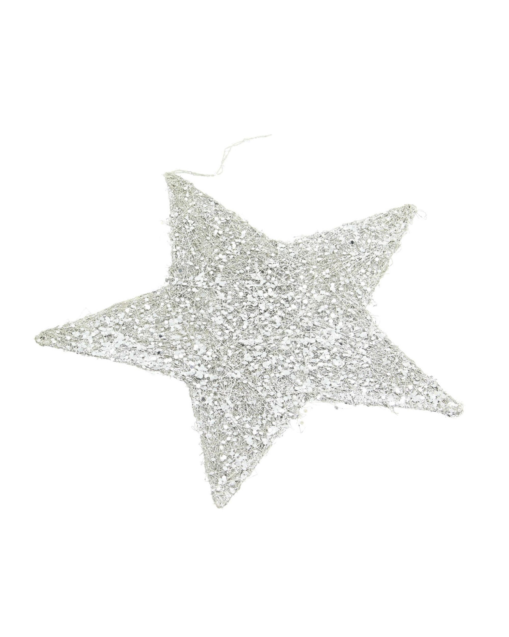 Ozdoba świąteczna Star Silver 25 cm (hover)