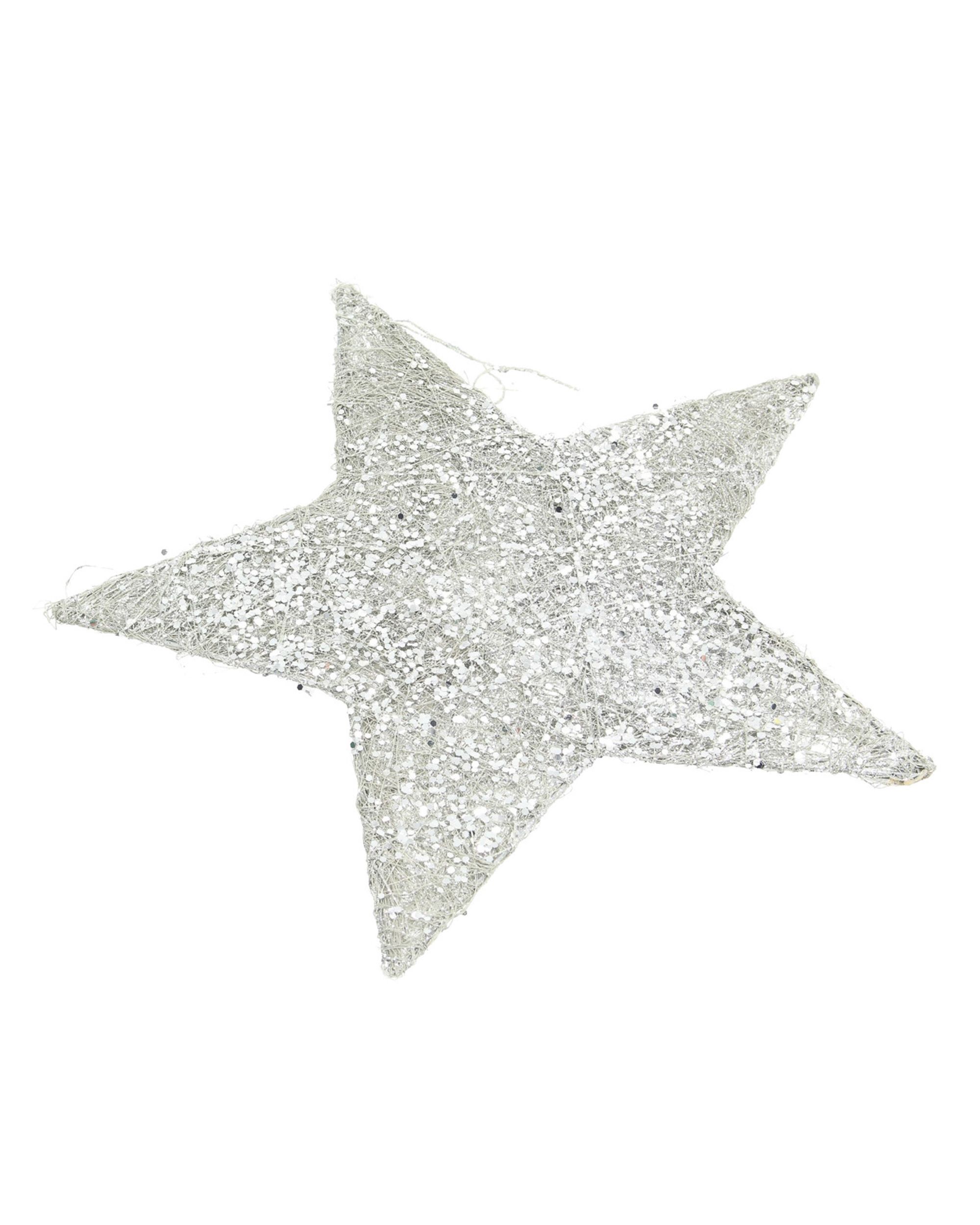 Ozdoba świąteczna Star Silver 30 cm (hover)