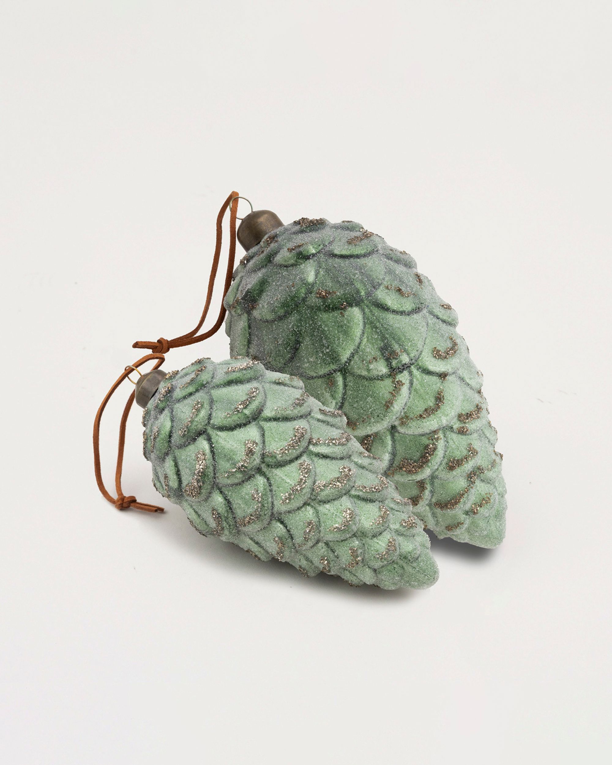 Bombka Frosted Pinecone 18 cm (hover)