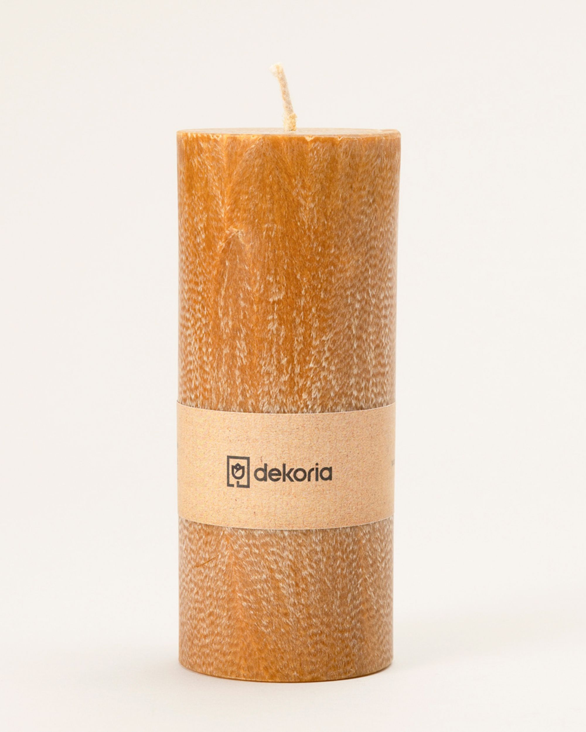 Świeca zapachowa palmowa walec Honey Brown