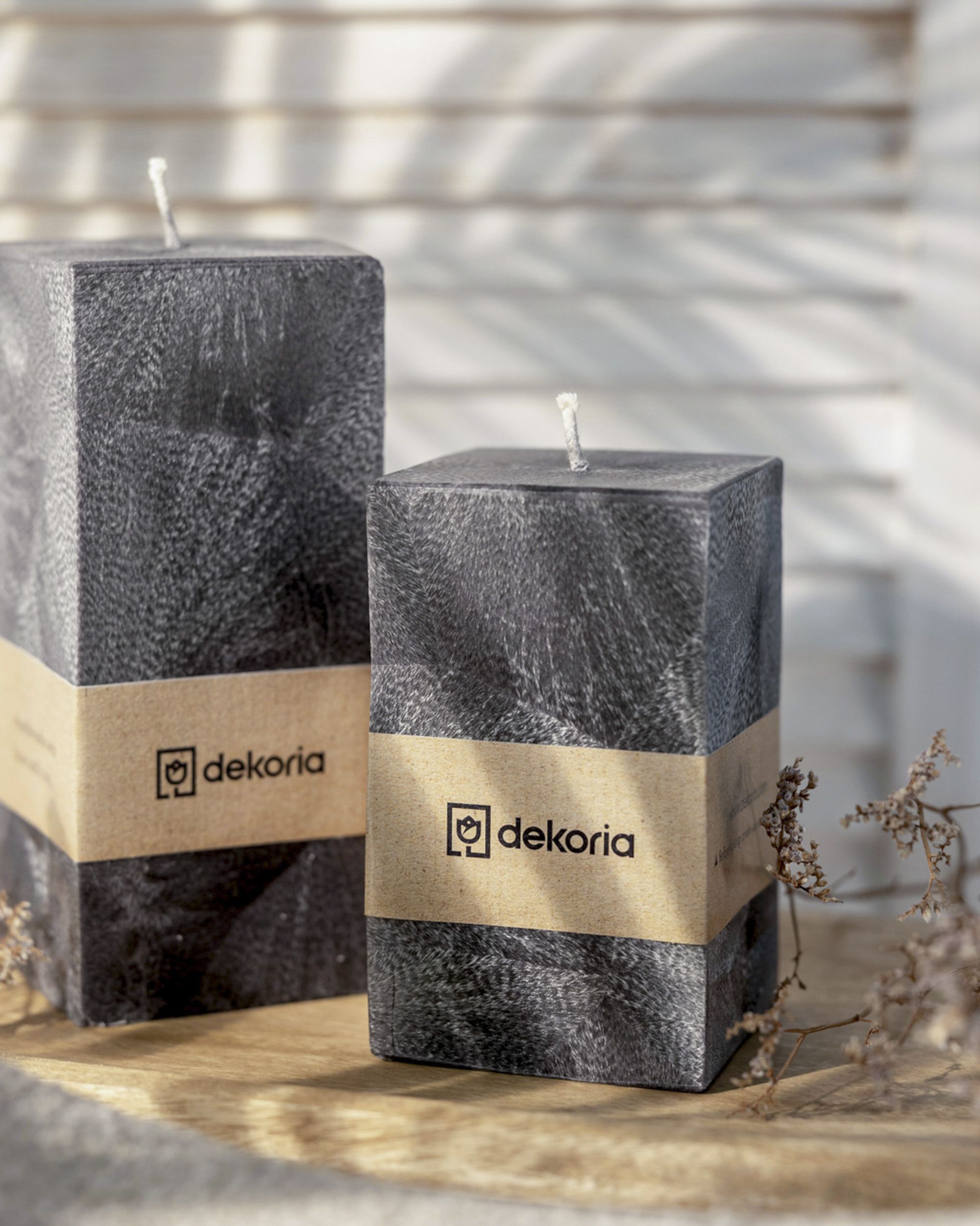 Świeca zapachowa palmowa kostka Black (hover)