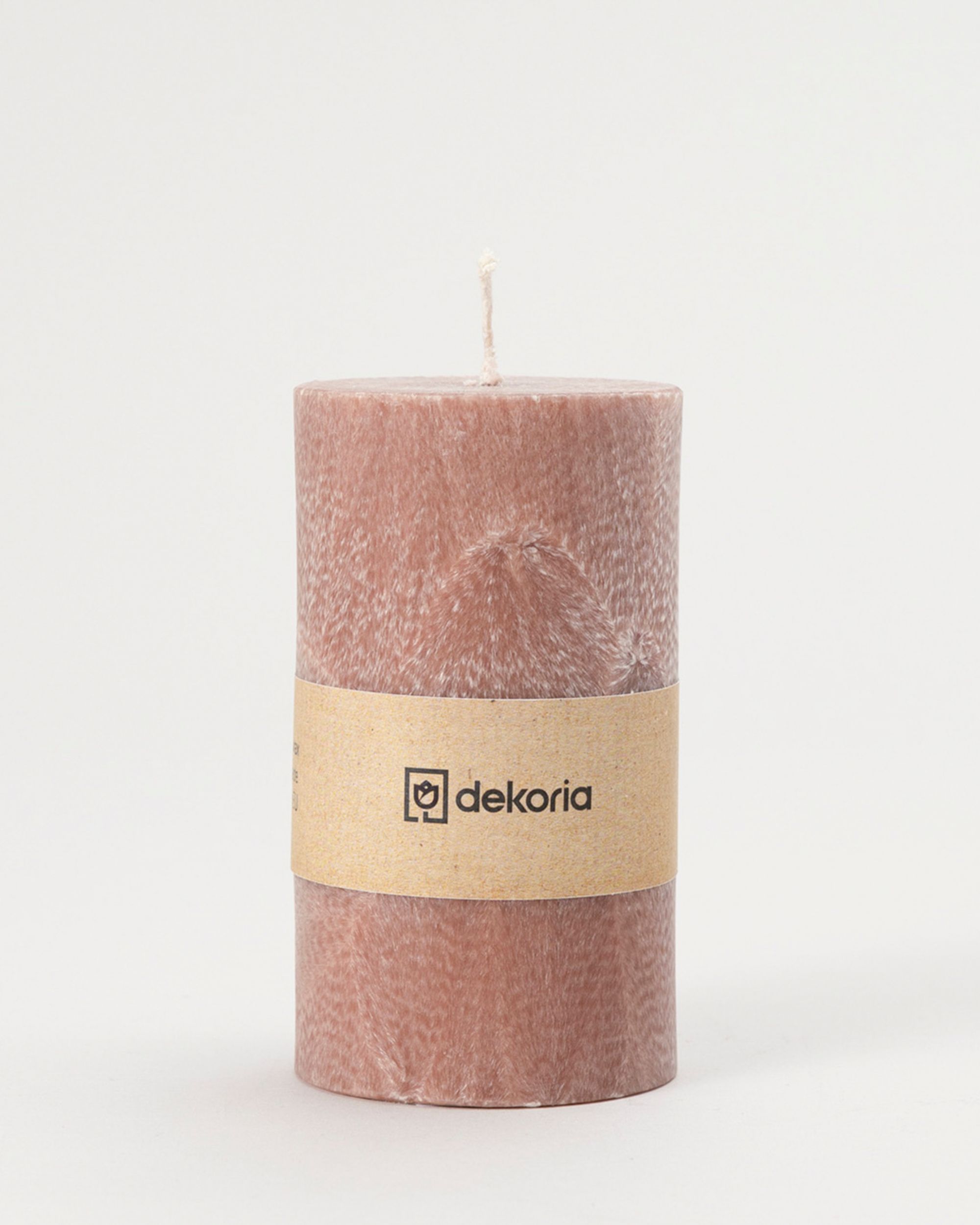 Świeca zapachowa palmowa walec Old Pink