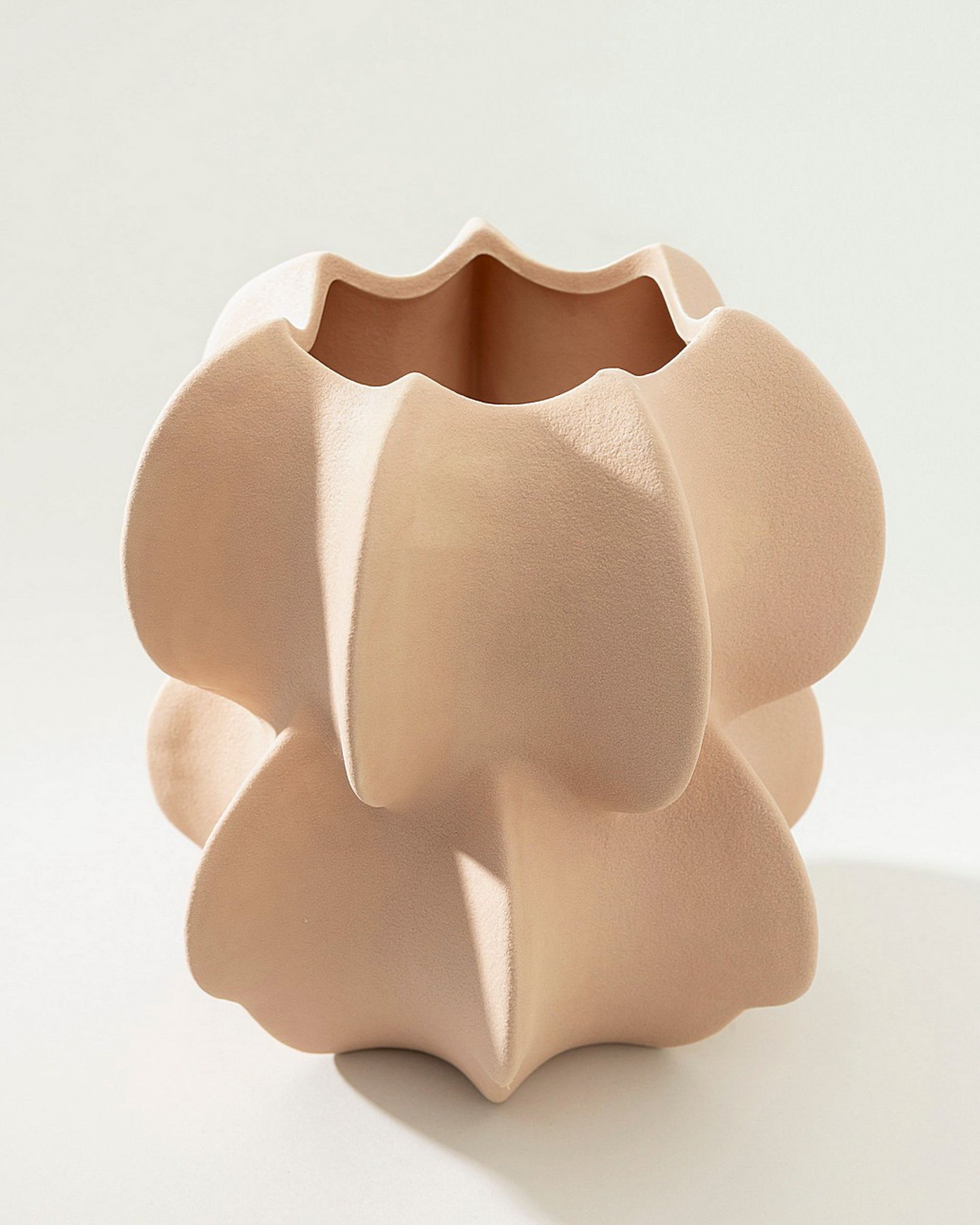 Wazon kamionkowy Petal Pink I 20x21 cm