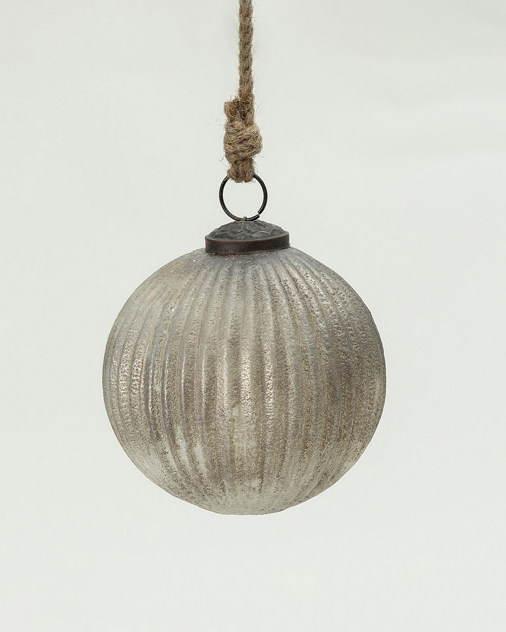 Bombka szklana Vintage Smoke 10 cm