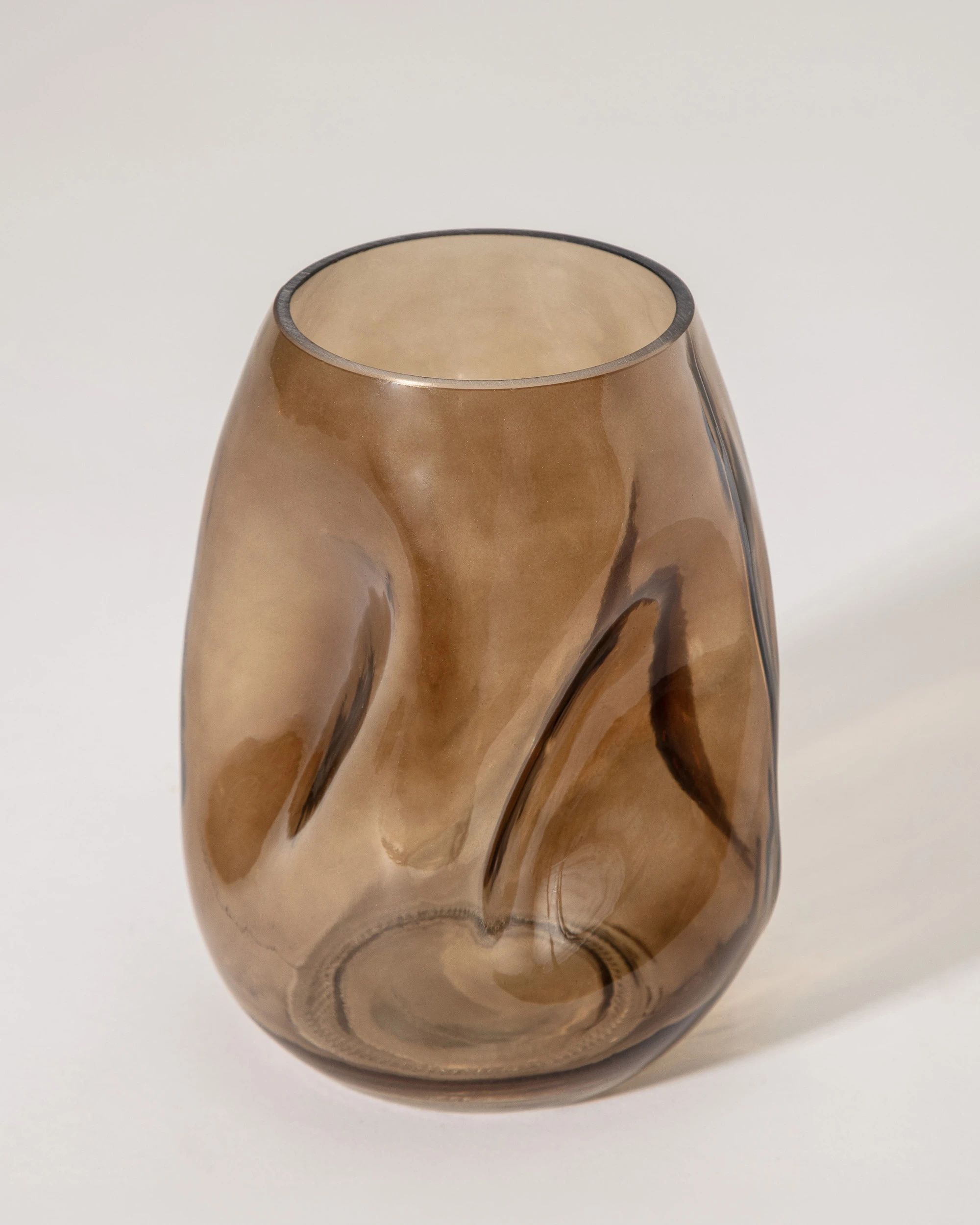 Wazon Bronze Wave I 13x13x18 cm