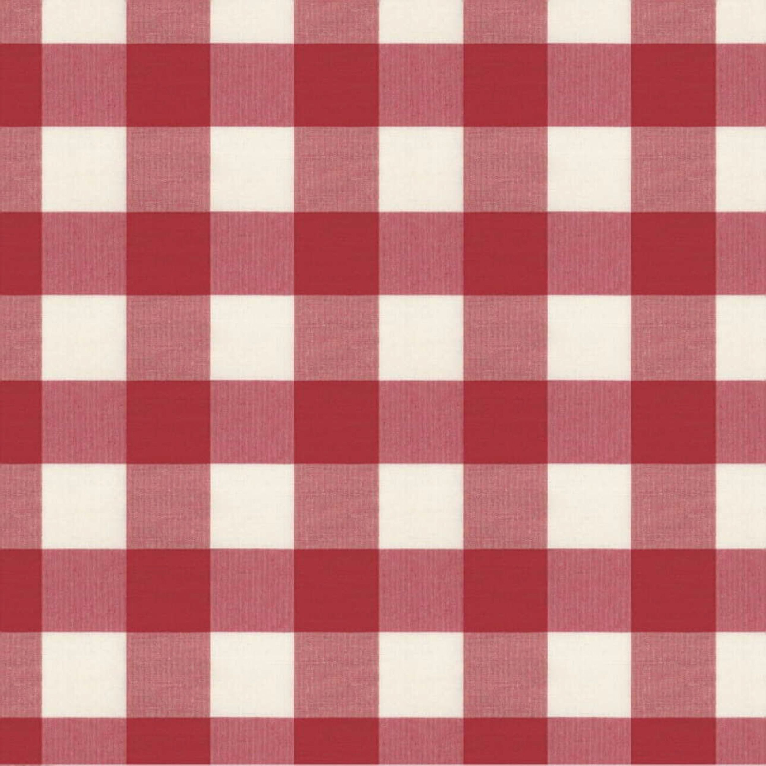 Quadro 136-18 czerwono-biała krata (5,5x5,5cm)