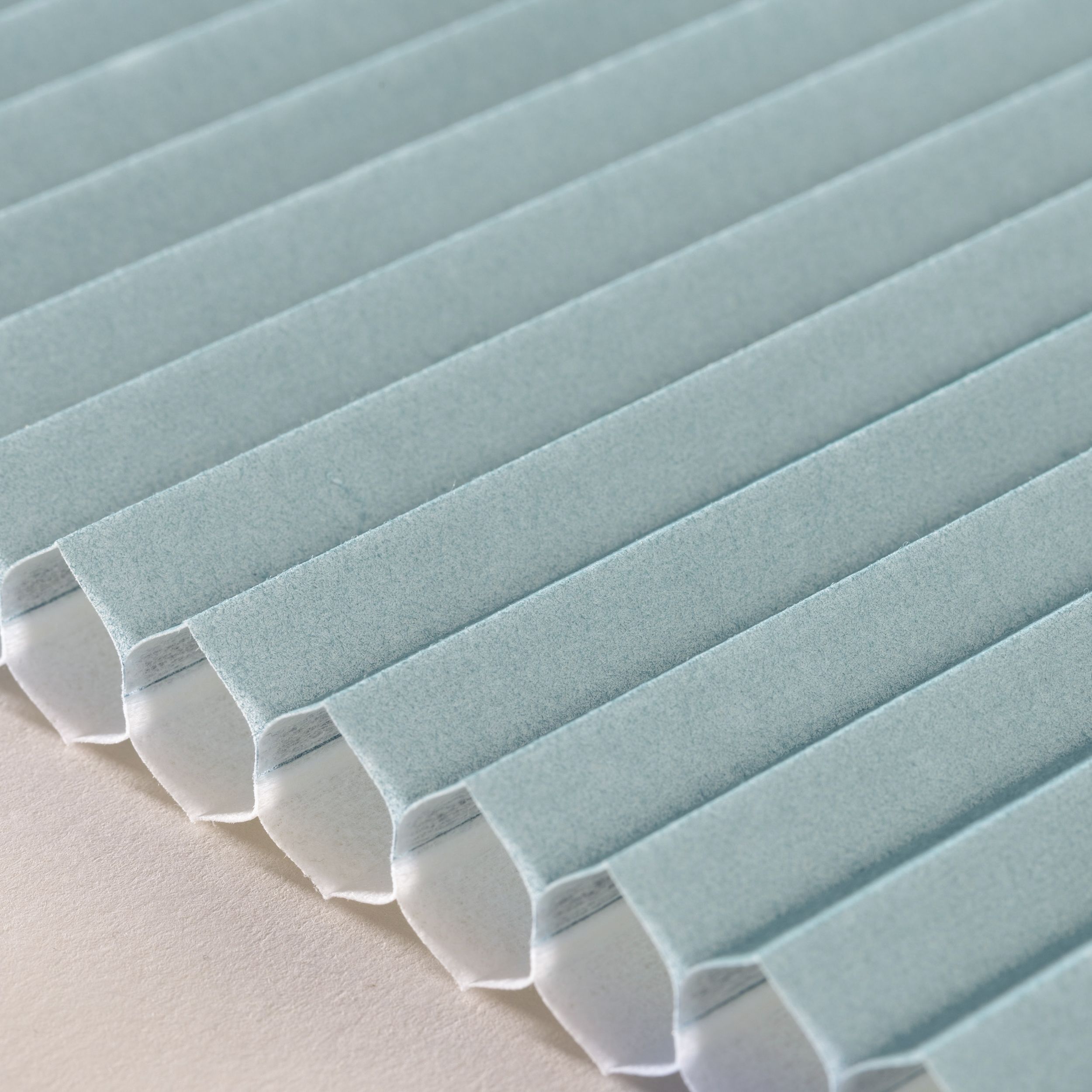 Basic – plisy Honeycomb H-104 niebieskoszary
