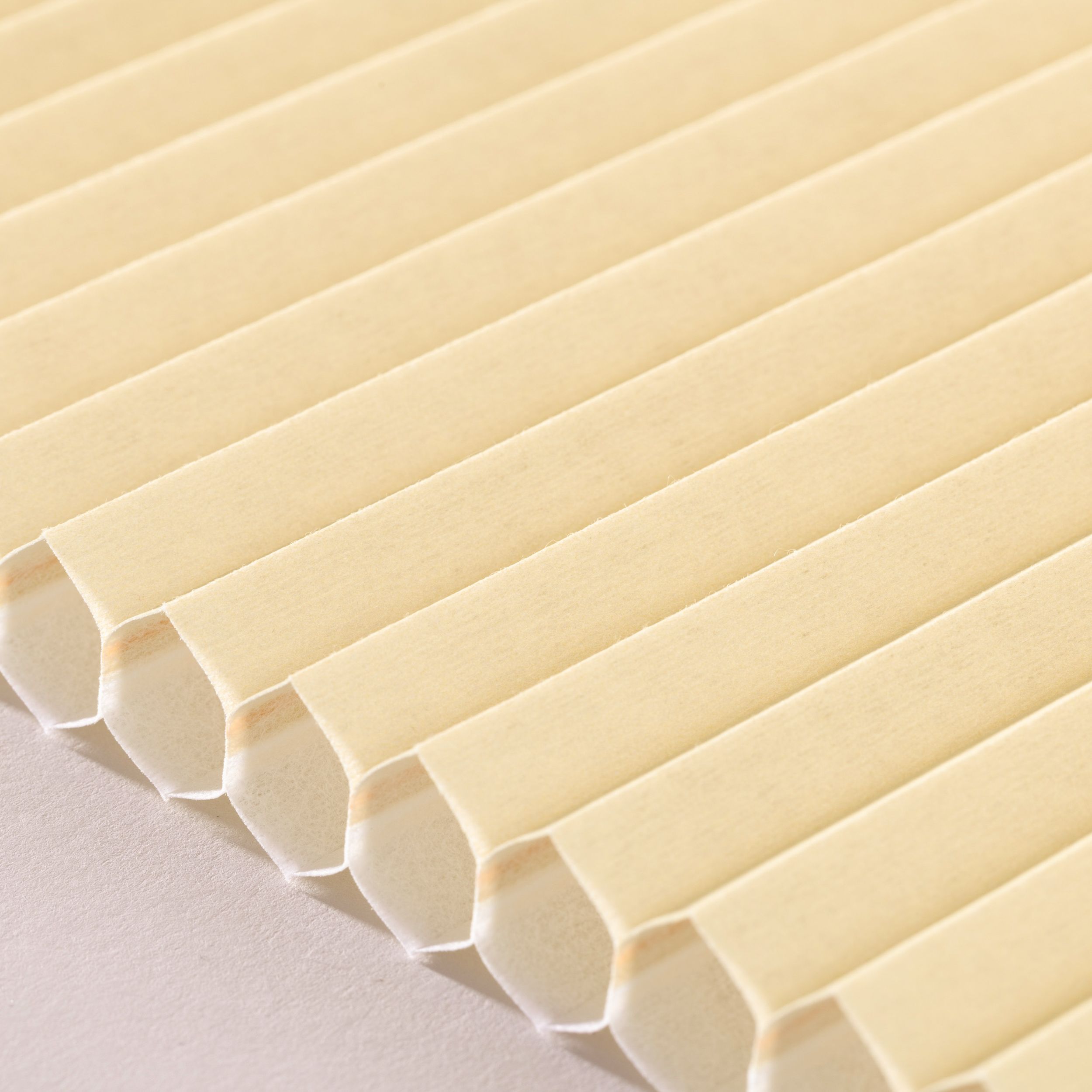 Basic – plisy Honeycomb H-108 brudny żółty